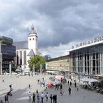 Vorplatz am Kölner Hauptbahnhof