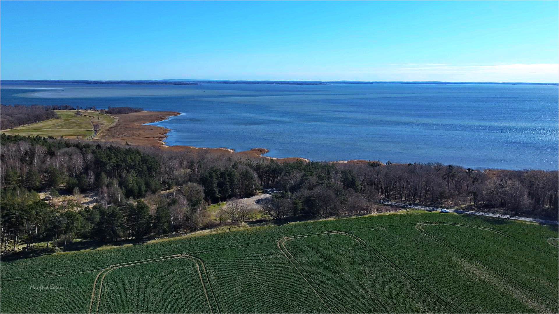 Vorpommern - Landschaft am Strelasund