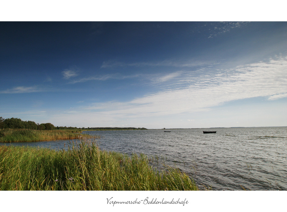 Vorpommersche Boddenlandschaft