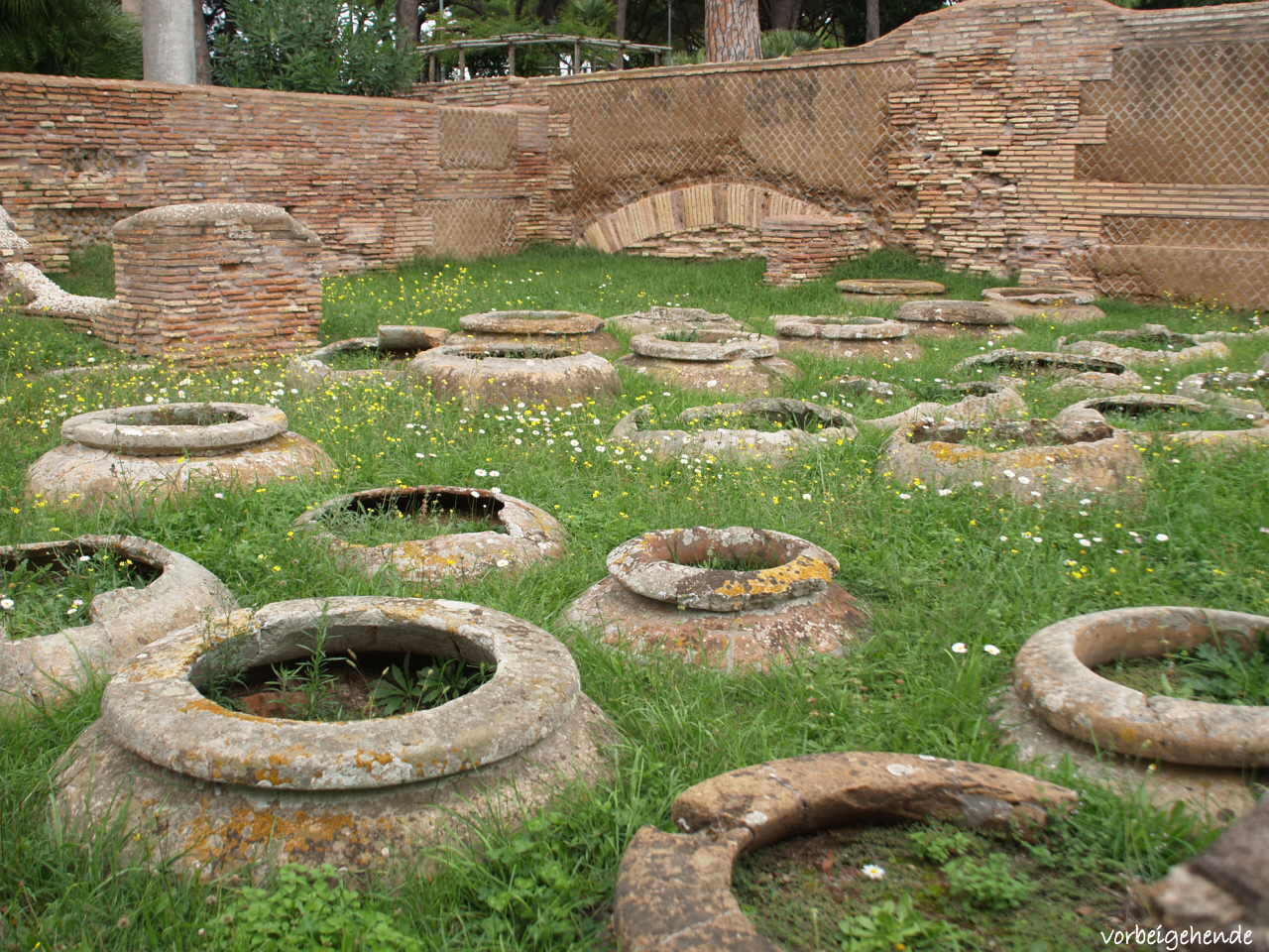 Vorratsbehälter in Ostia Antica