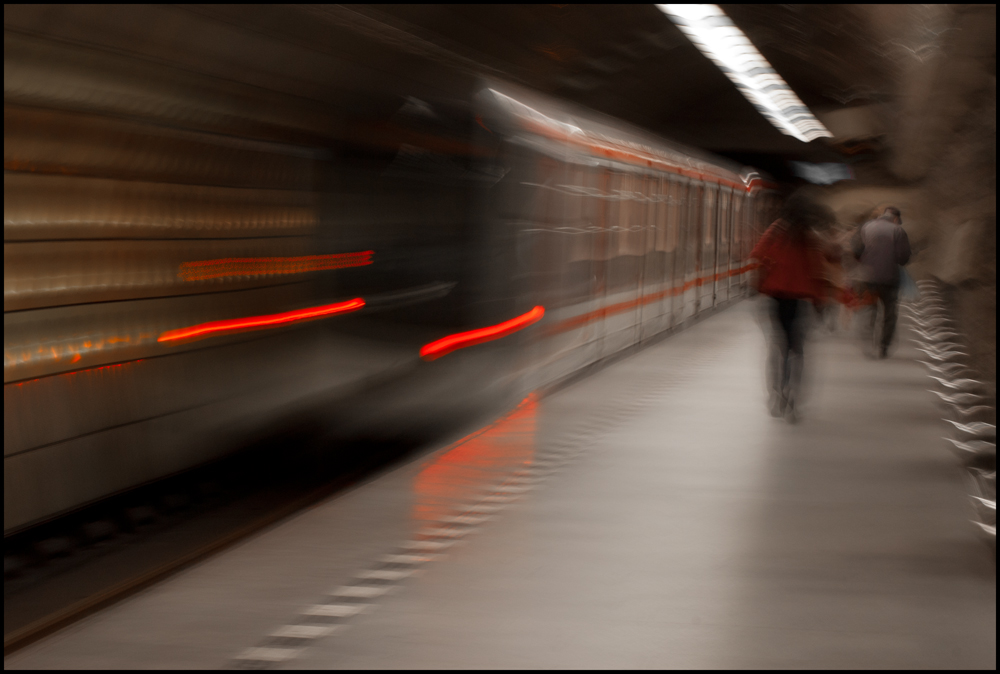 "Vorsicht am Bahnsteig, 