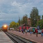 Vorsicht am Bahnsteig