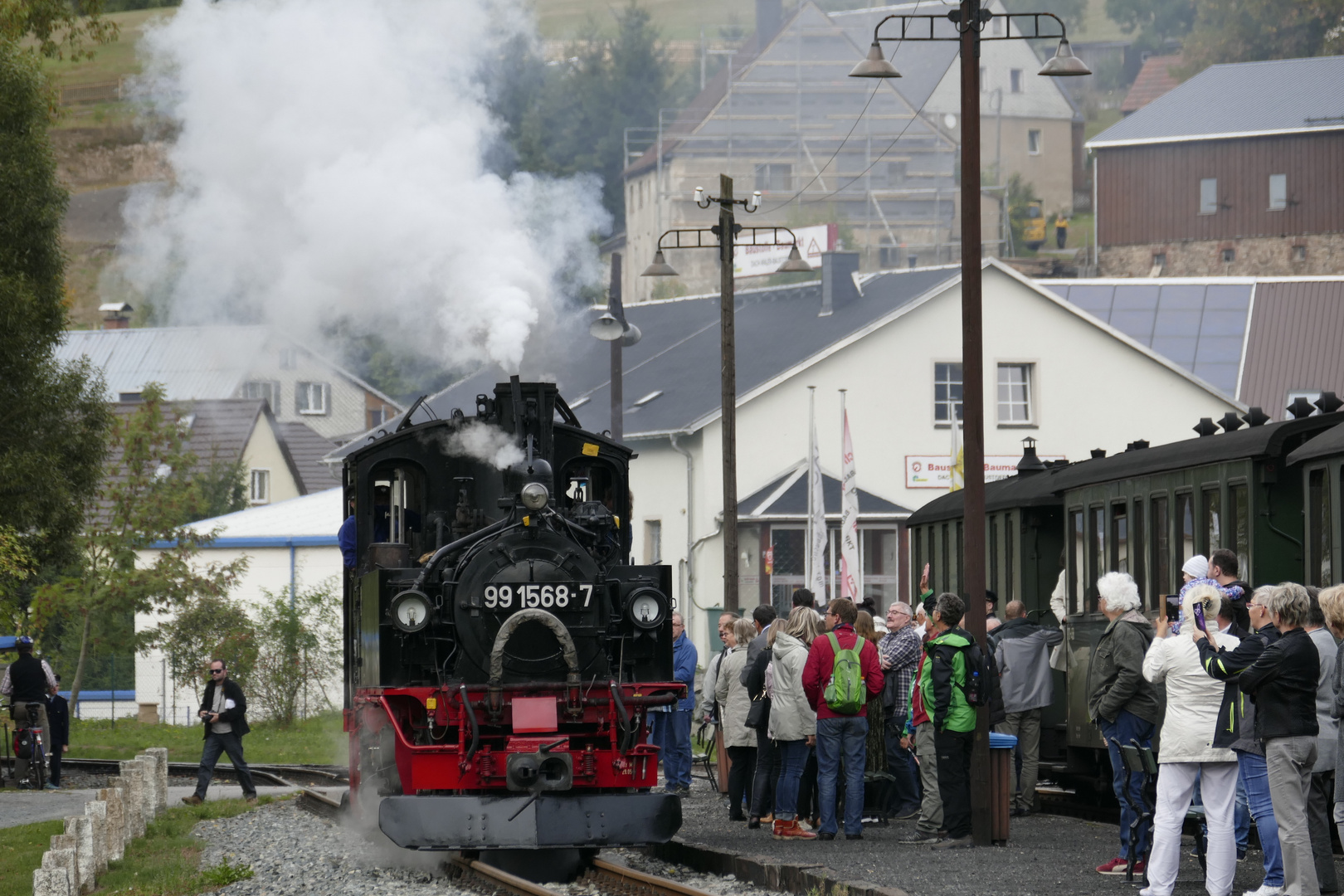 Vorsicht an der Bahnsteigkante