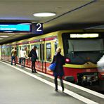 Vorsicht an der Bahnsteigkante!