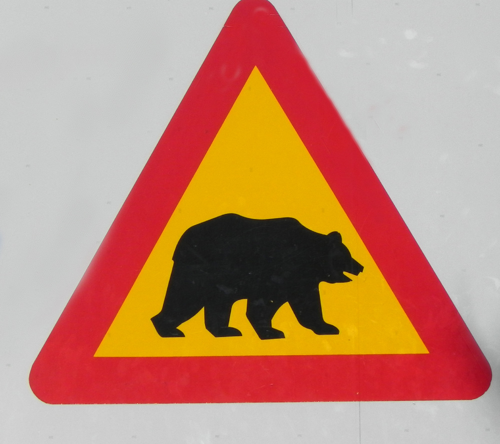 Vorsicht Bärenwechsel
