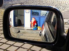 "Vorsicht beim Rückwärtsfahren", Eglharting, 26.12.2009