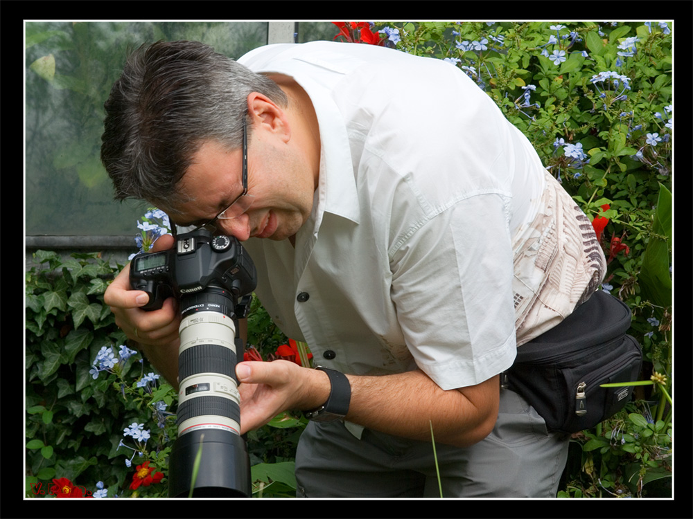 Vorsicht! Fotografen lauern im Botanischen Garten..... II