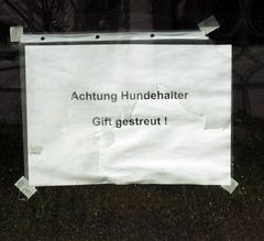 Vorsicht - Gift !