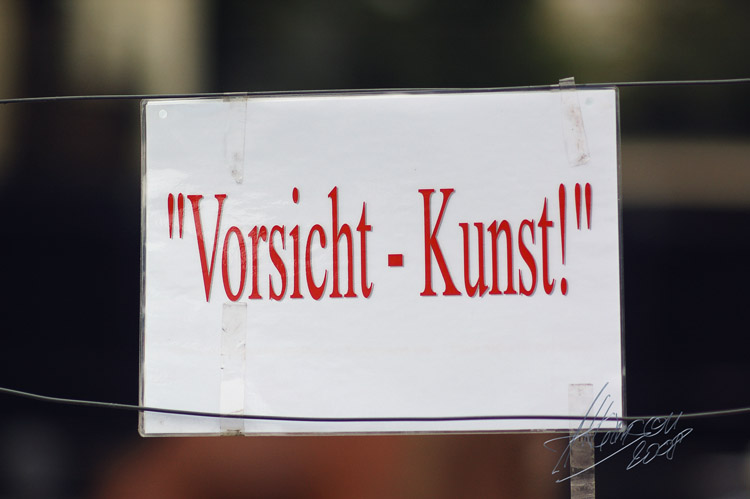 Vorsicht - Kunst!