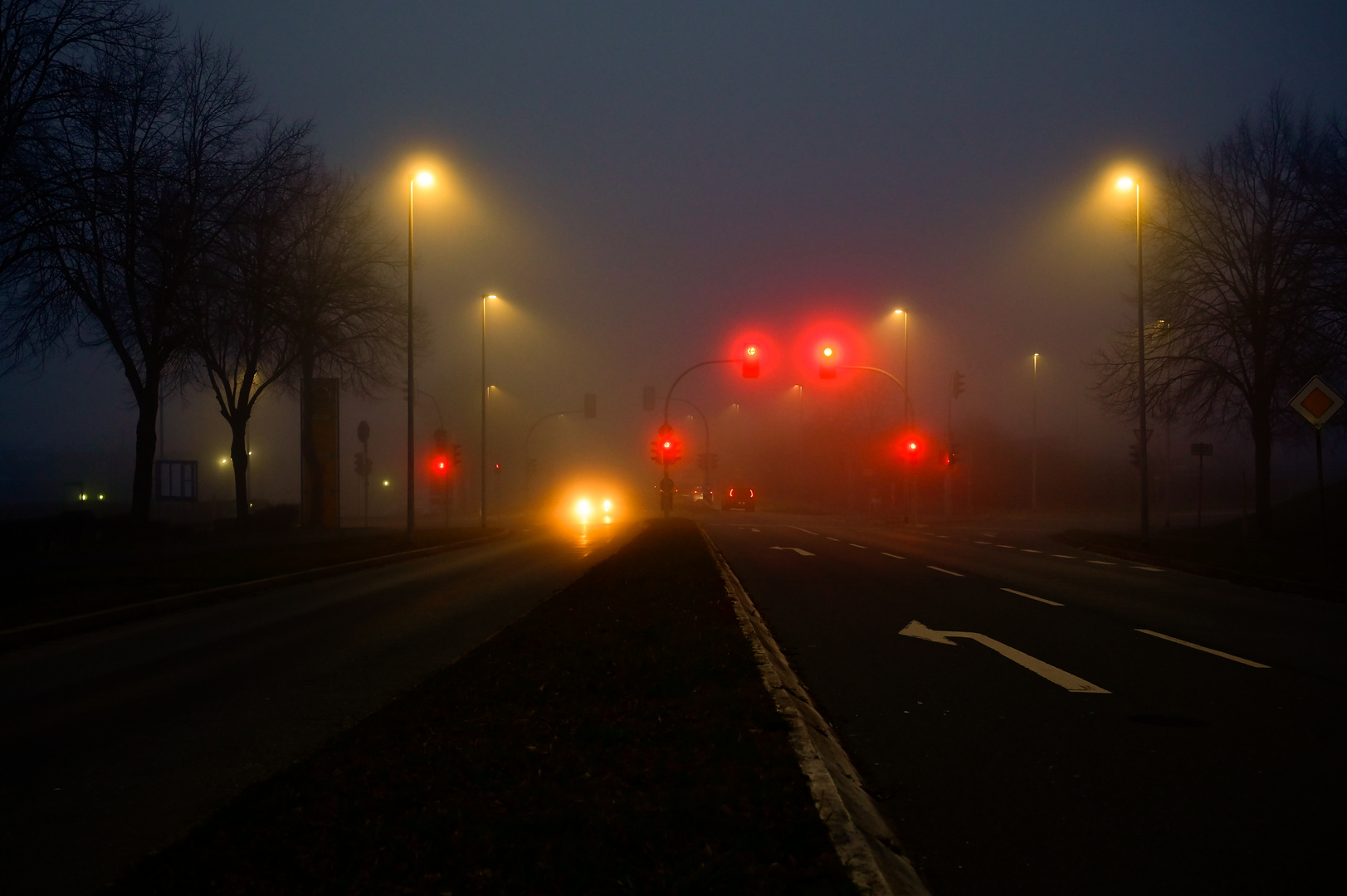 Vorsicht: Nebel