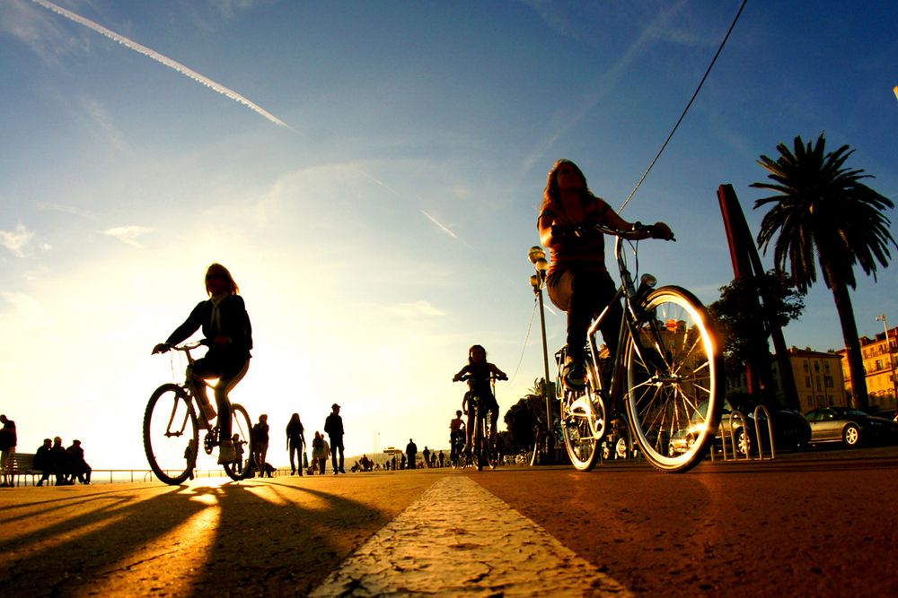 Vorsicht Radfahrer