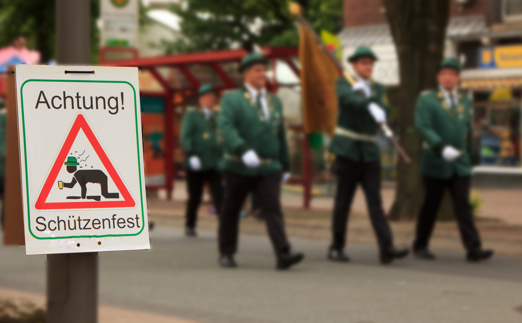 Vorsicht! Schützenfest in Gladbeck