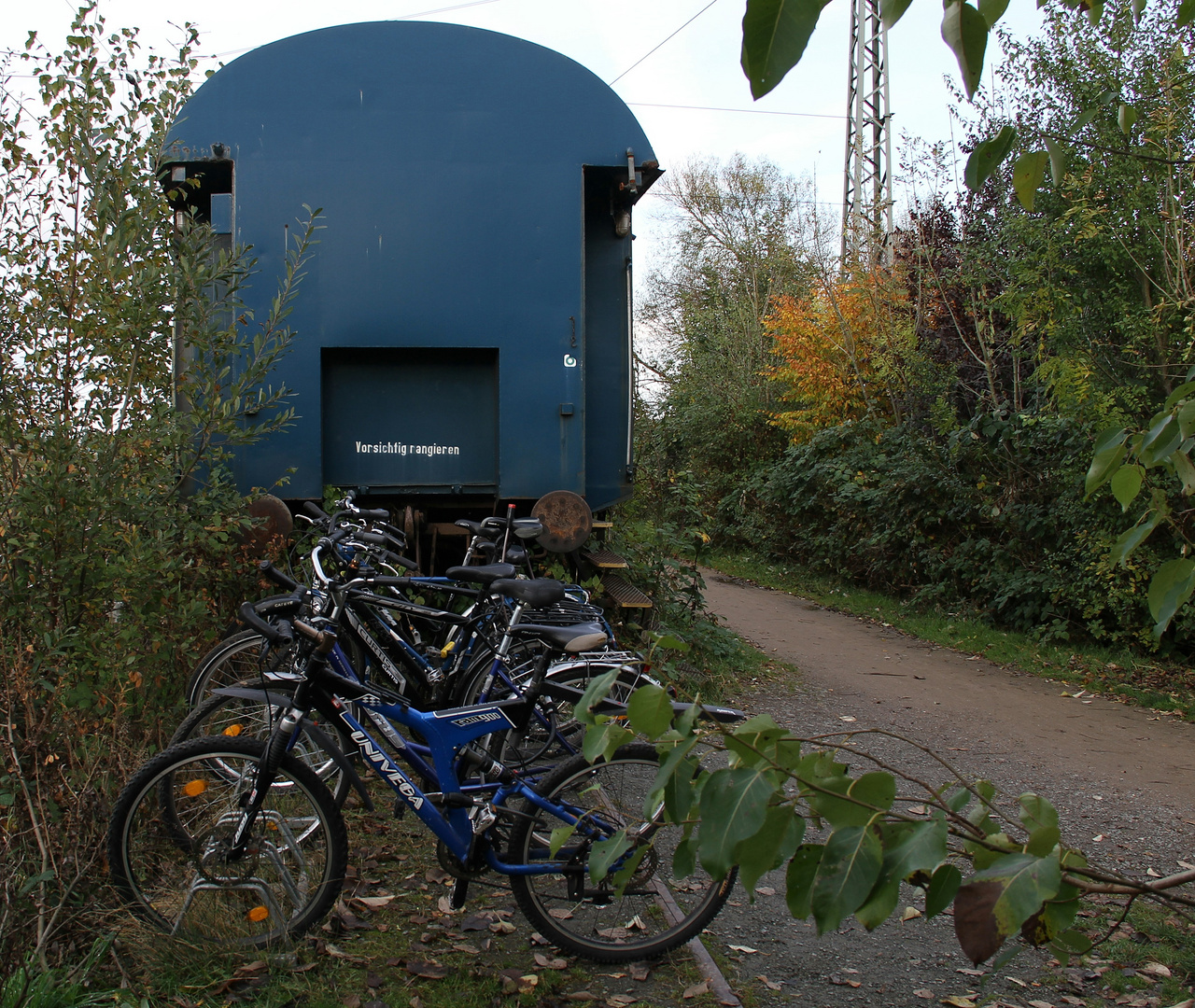 Vorsichtig rangieren