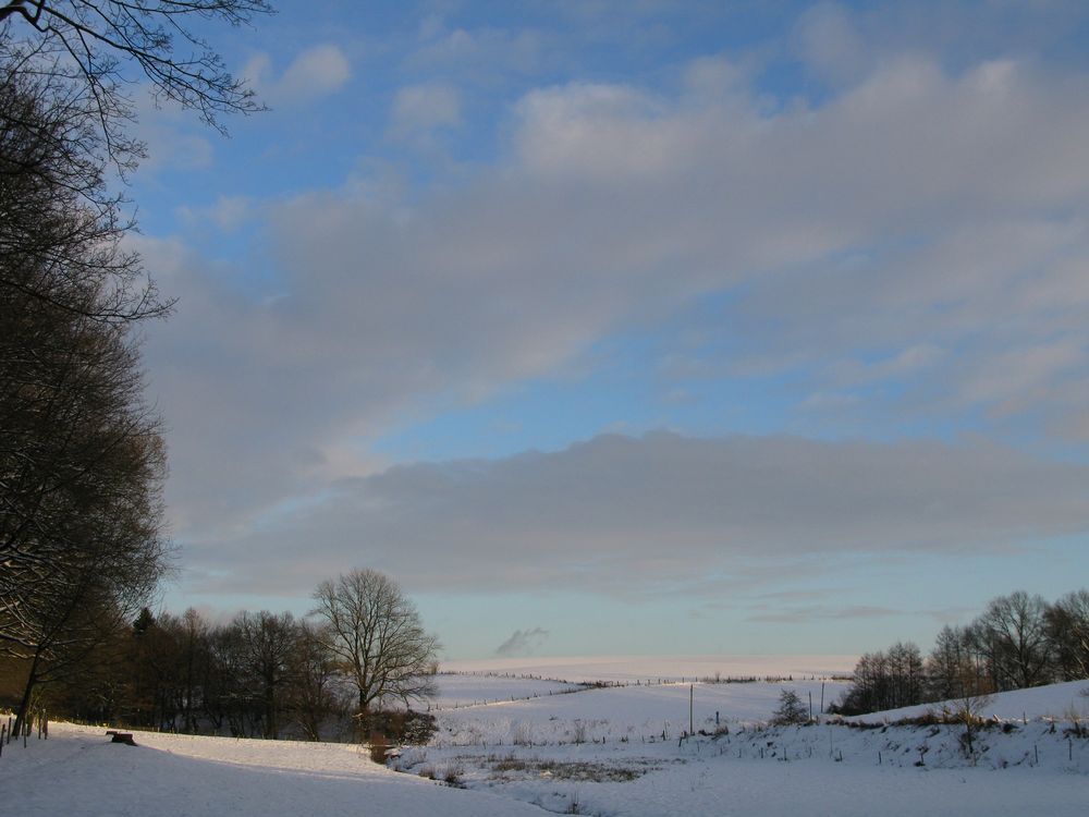 vorübergehend winterlich ...