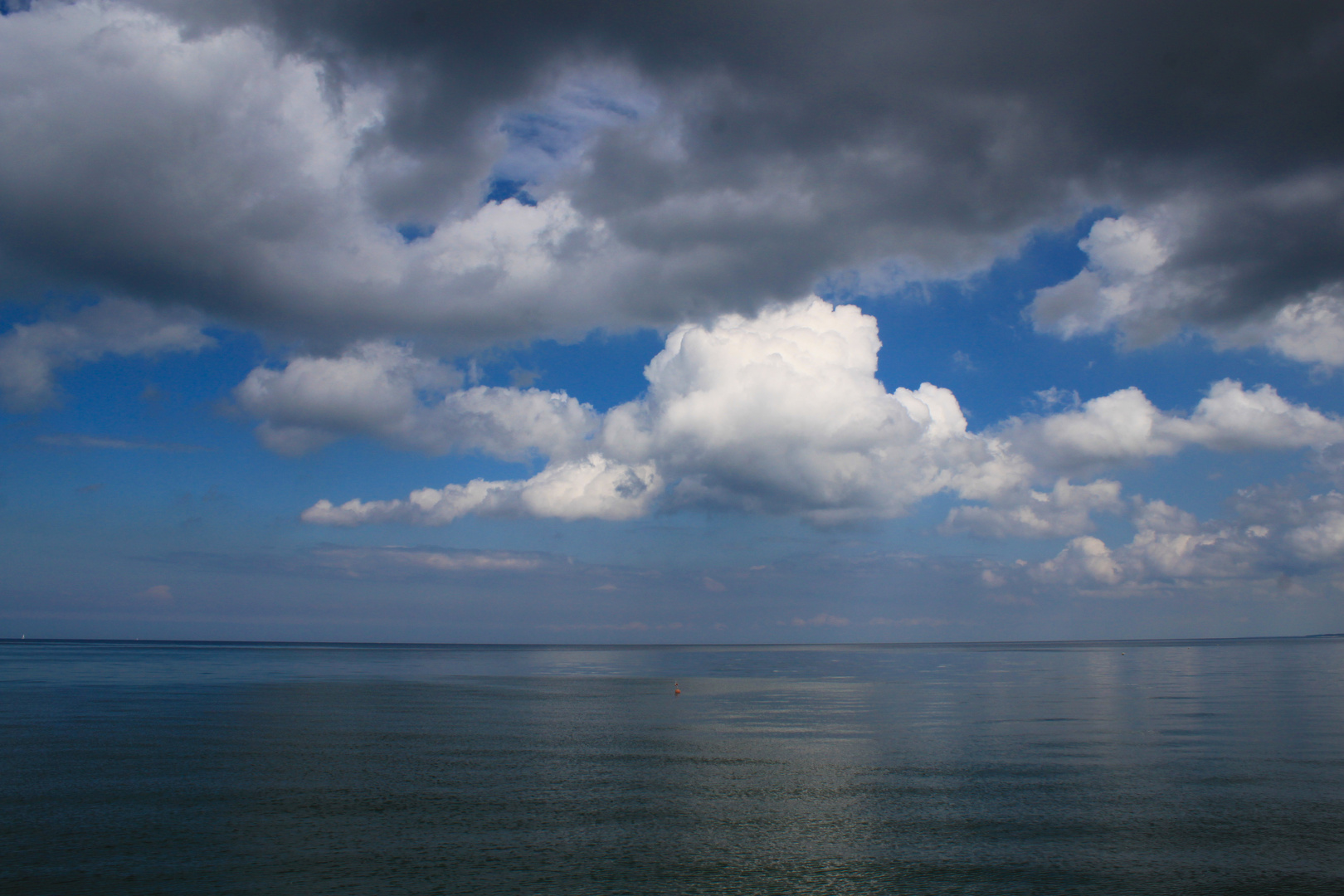 vorüberziehende Wolken