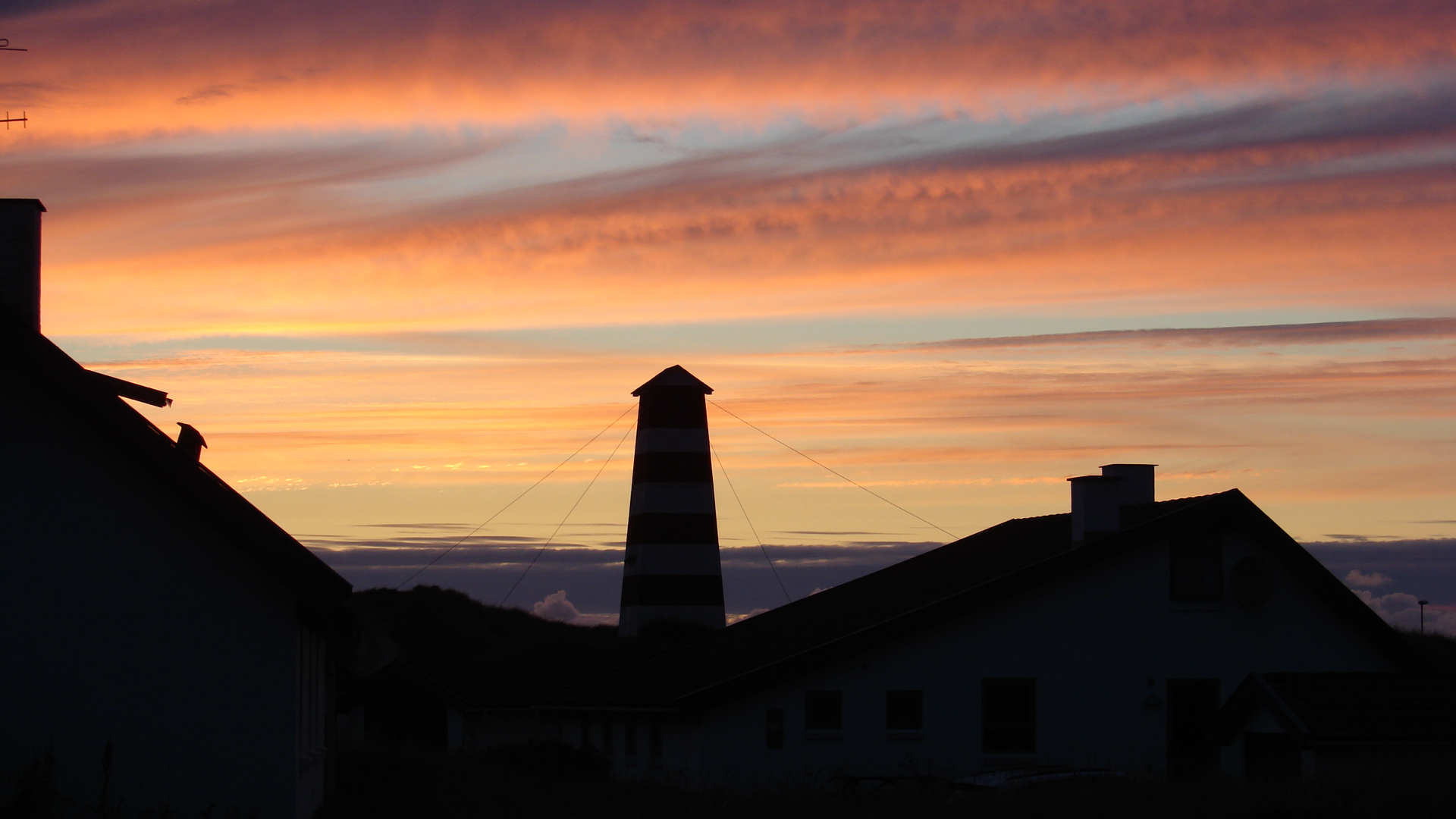 Vorupoer am Abend