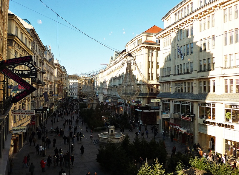 vorweihnachtliche Stimmung am Kohlenmarkt