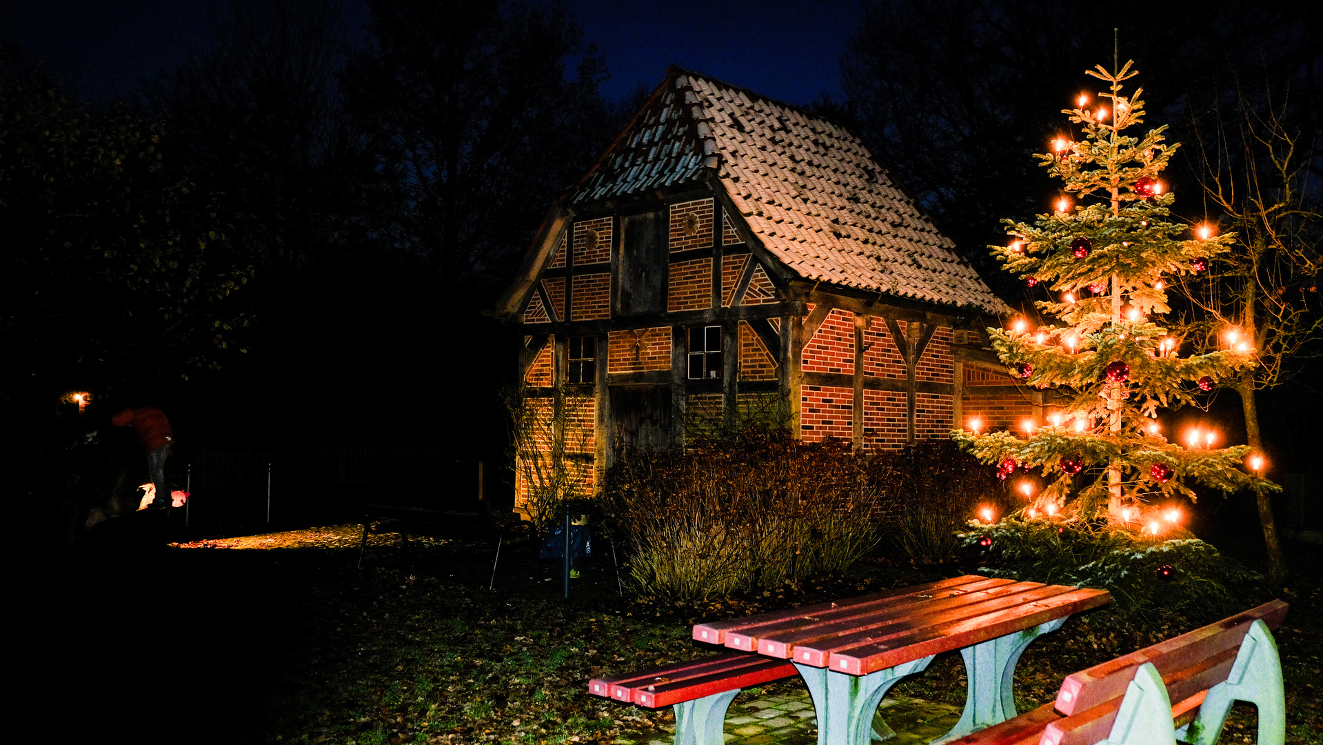 Vorweihnachtliche Stimmung in Rethorn (nahe Delmenhorst)