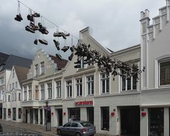 Vorweihnachtliche Strassen-Dekoration in Flensburg ?!