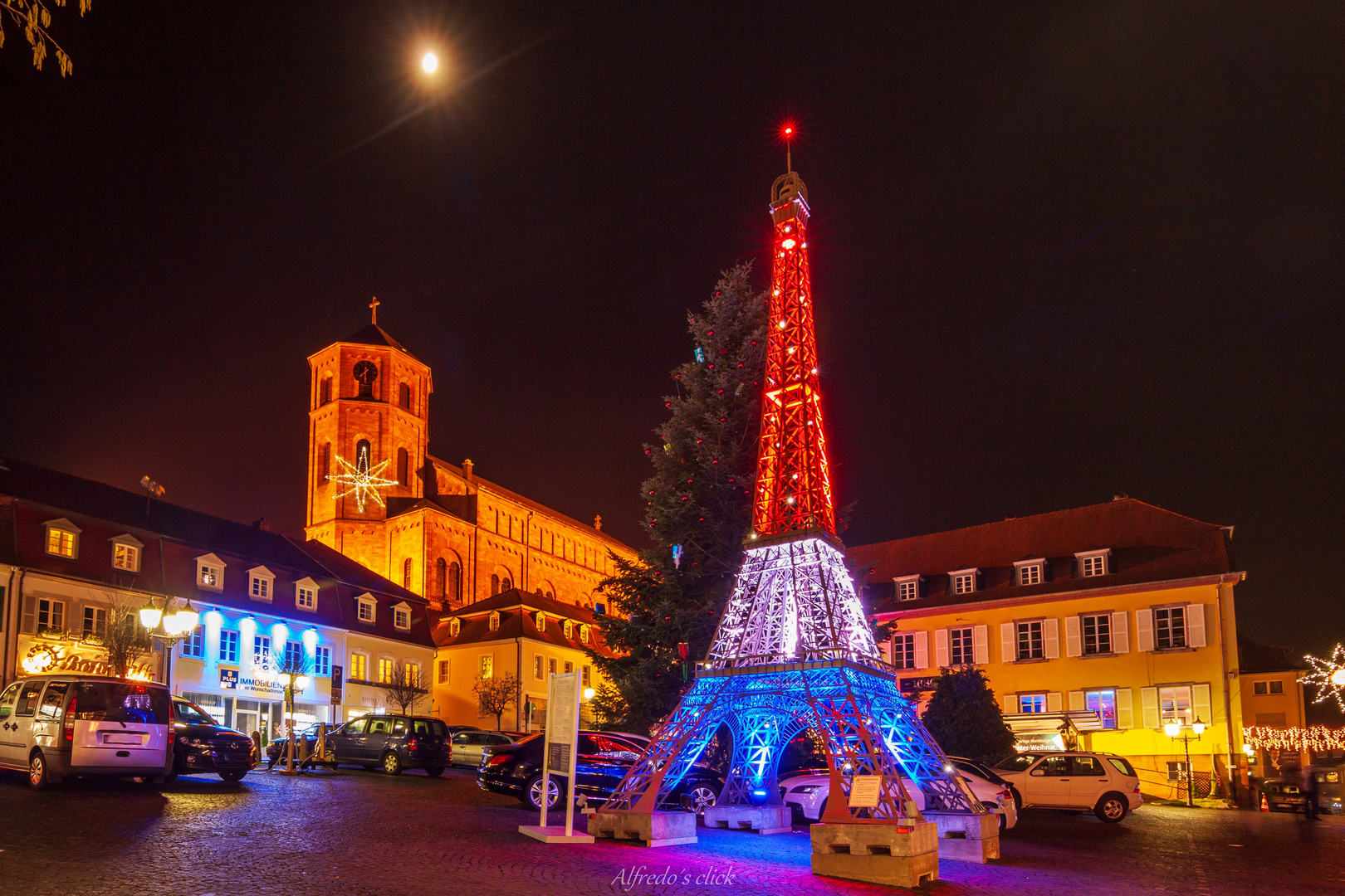 Vorweihnachtliche Zeit in Homburg aus vergangener Jahren.