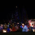 Vorweihnachtlicher Garten mit Aussenbeleuchtung in Gönningen