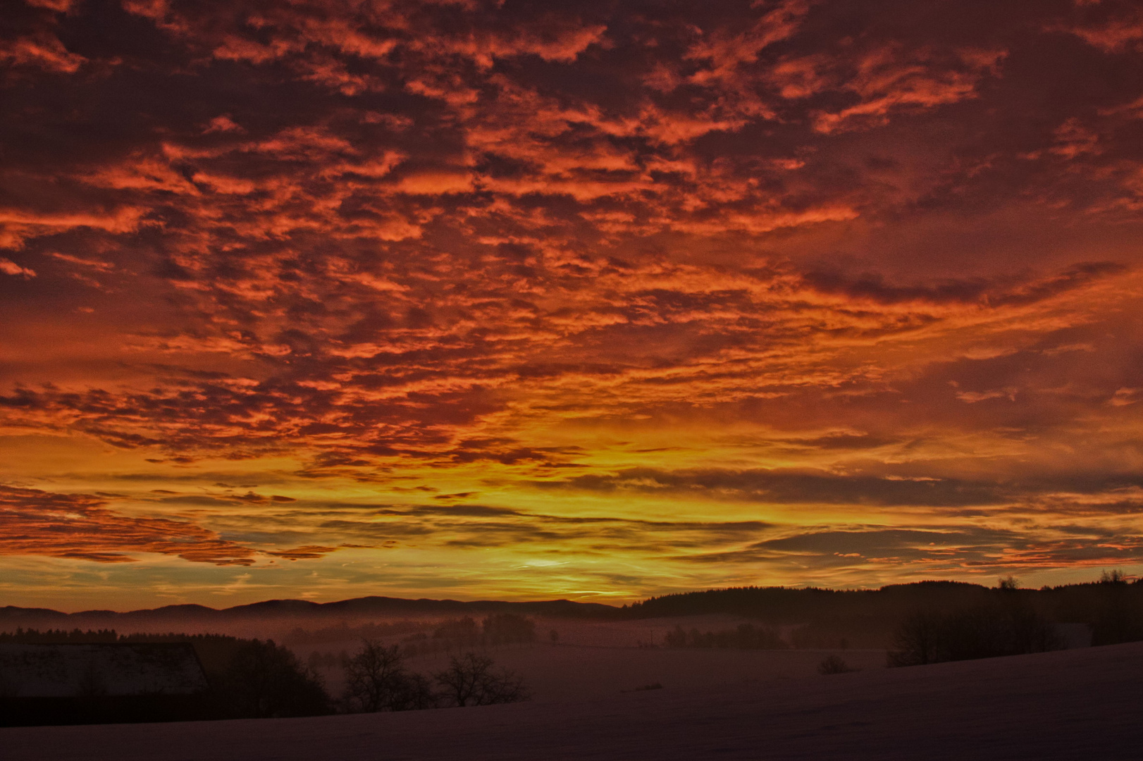 Vorweihnachtlicher Sonnenaufgang 02