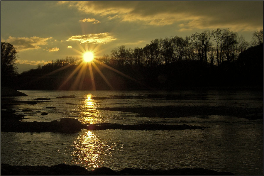 Vorweihnachtlicher Sonnenuntergang Foto &amp; Bild | sonnenuntergänge
