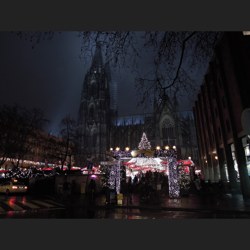 vorweihnachtliches Gedränge