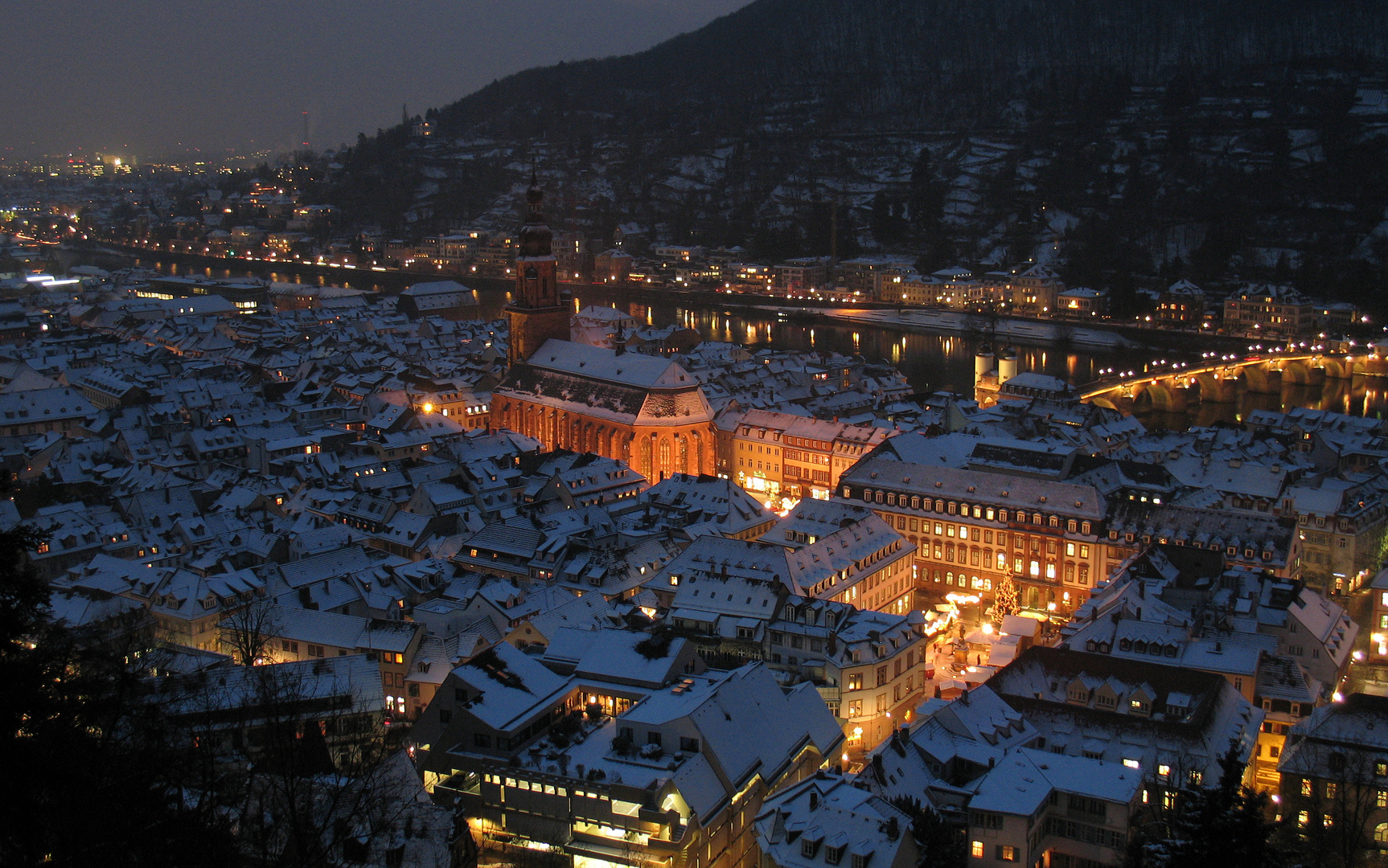 Vorweihnachtliches Heidelberg