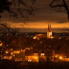 vorweihnachtliches Kenzingen am Abend