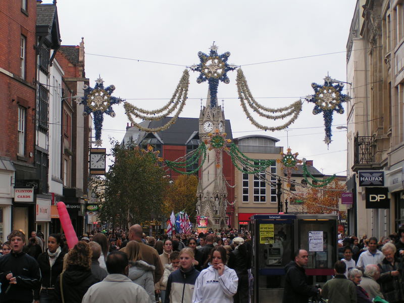 Vorweihnachtliches Leicester