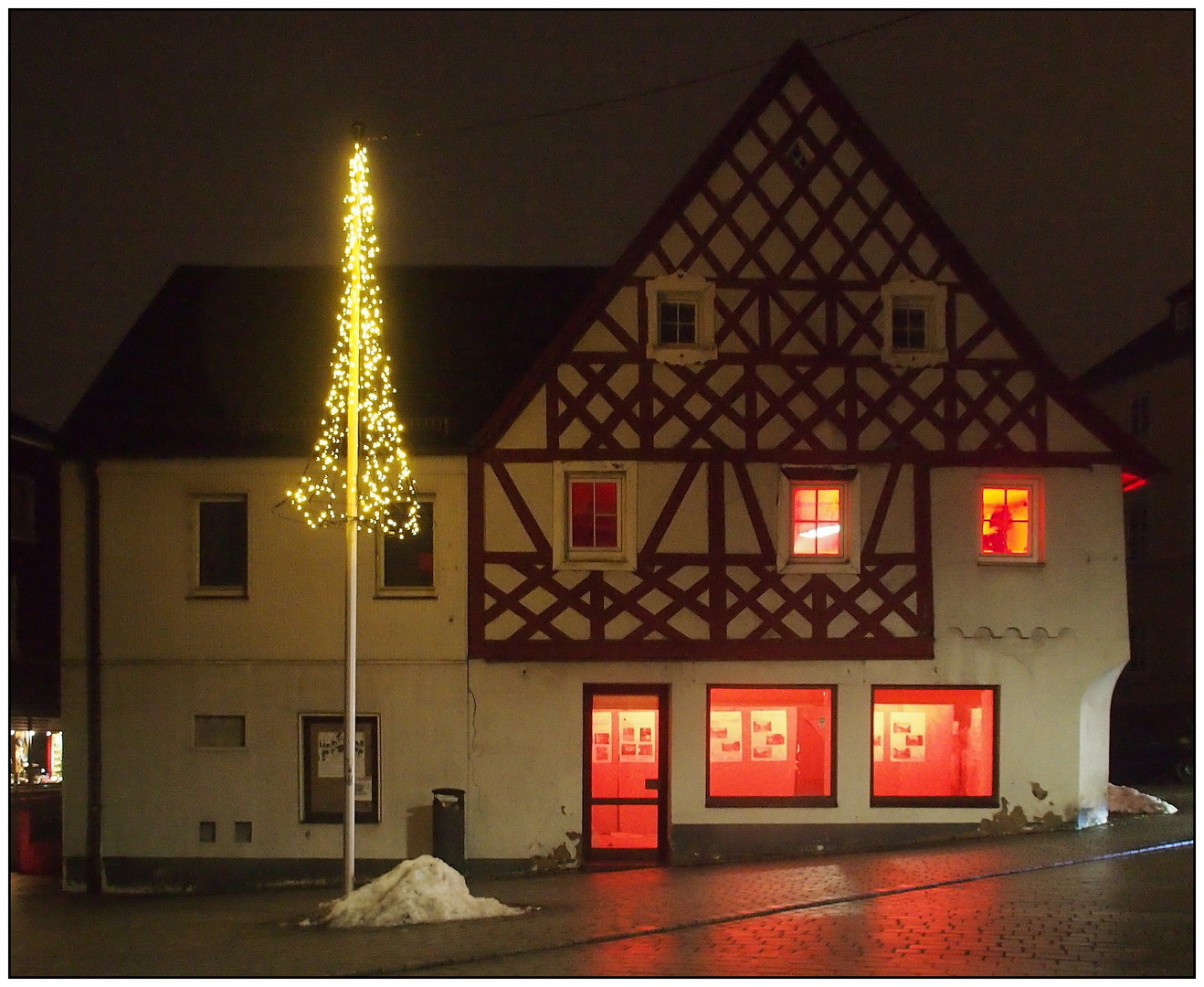 Vorweihnachtsabend in Münchberg