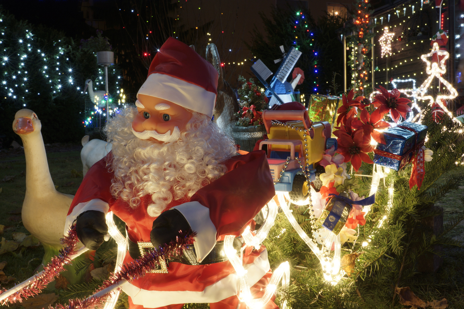 Vorweihnachtsstimmung im Garten