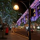 Vorweihnachtszeit in der Oxford Street