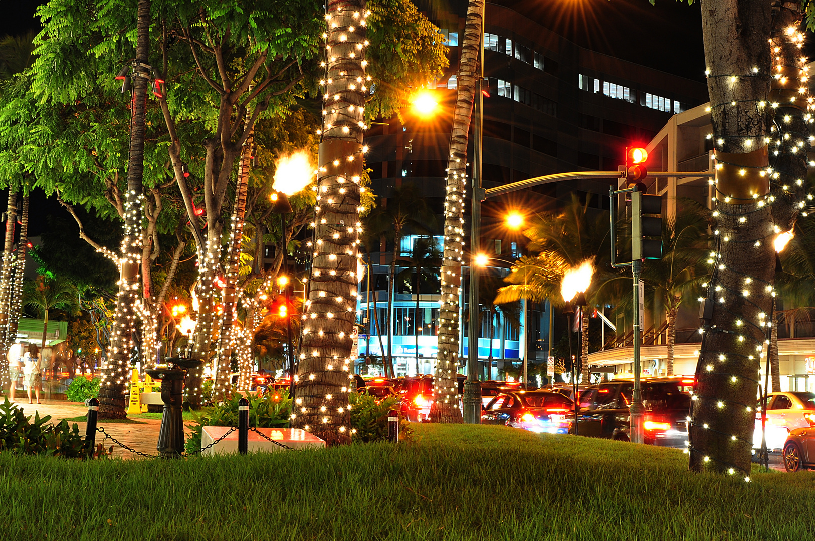 Vorweihnachtszeit in Honolulu/Hawaii