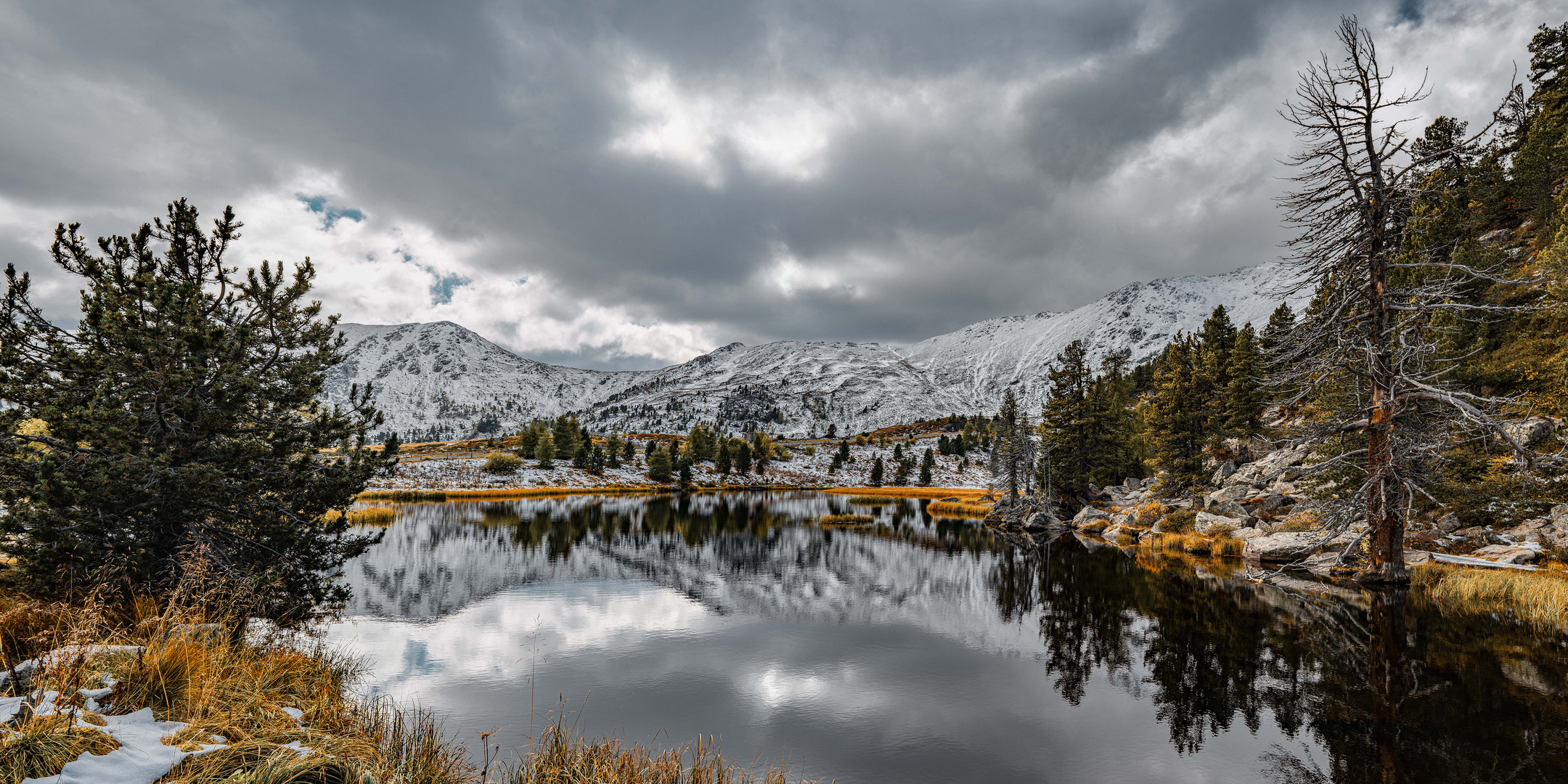 vorwinterliche Herbststimmung in den Nockbergen