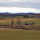 Vorzügliche Fernsicht im Elbtal und Umland am Tag nach dem ersten nennenswerten Schnee ...