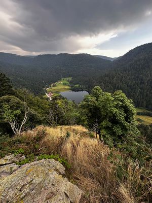 Vosges le lac de Retourner