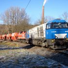 Vossloh G 2000 als Vorspann