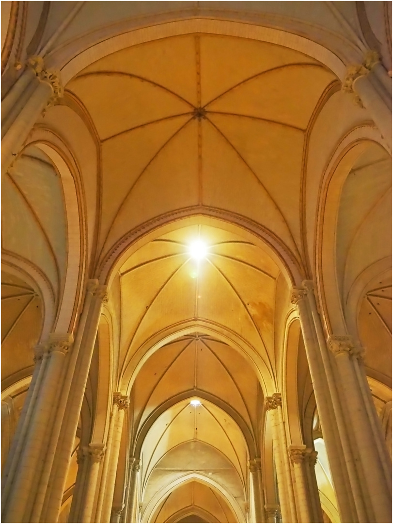 Voûte de la nef photo et image europe, france, architecture Images