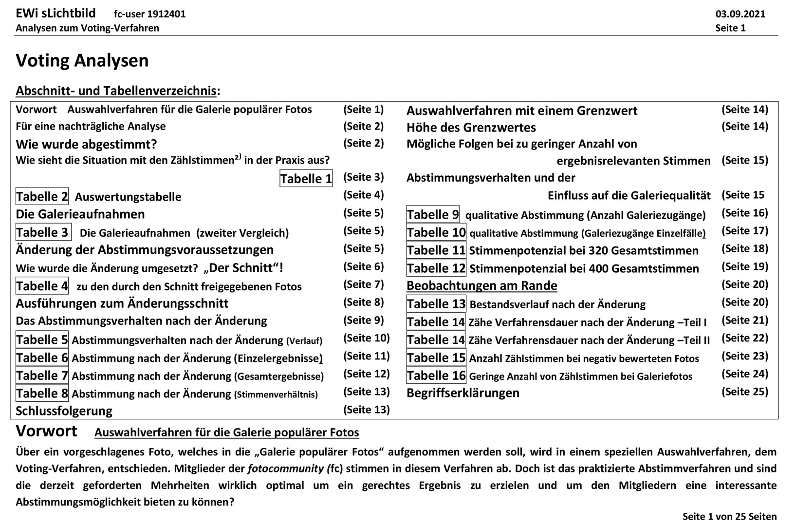 Voting- Rückblick  Seite 1    ***  ZUM BLÄTTERN BITTE DIE LINKS VERWENDEN! ***