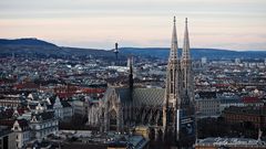 Votiv, ein Motiv! - über den Dächern von Wien