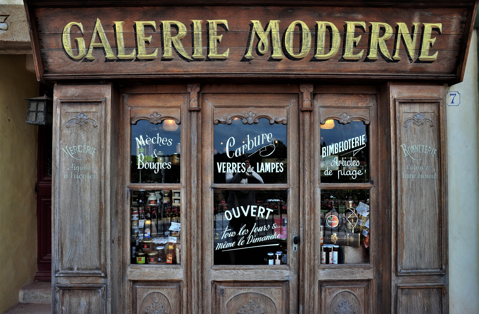 vous trouverez tout à la Galerie Moderne