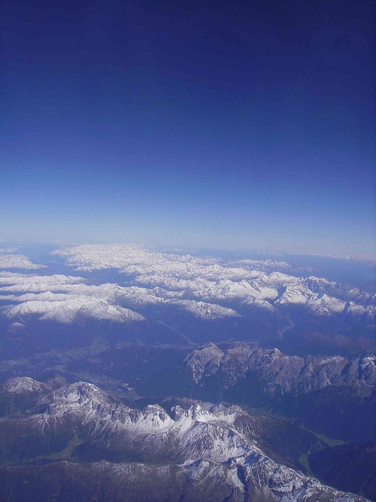 voyage au dessus des montagnes...