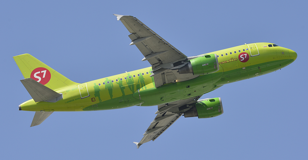 VP-BHP - S7 Airlines - Airbus A319