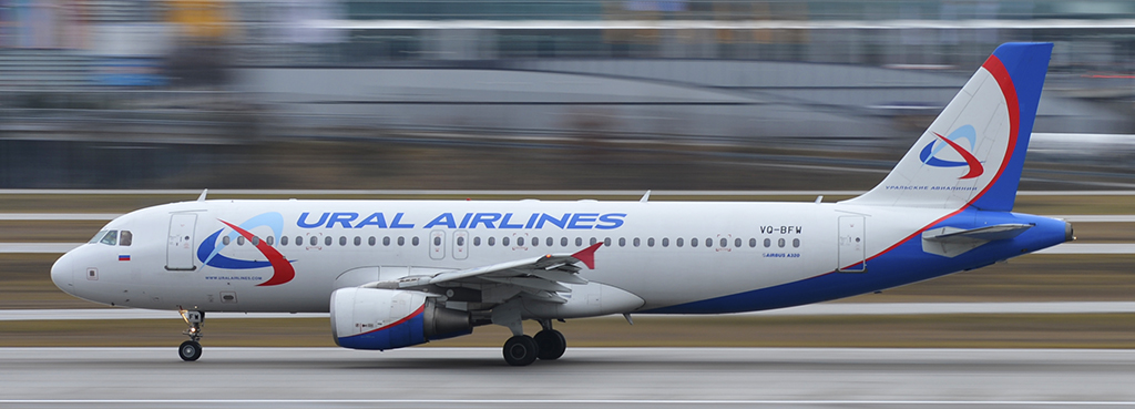 VQ-BFW - Ural Airlines - Airbus A320