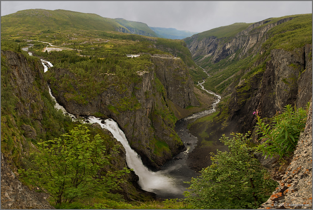 Vøringfossen im Måbødalen