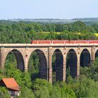 VT 612 auf dem Göhrener Viadukt