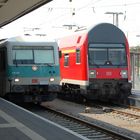 Vt 628 ( Anna) auf der Hohenlohebahn im Bf Heilbronn 5.9.2018