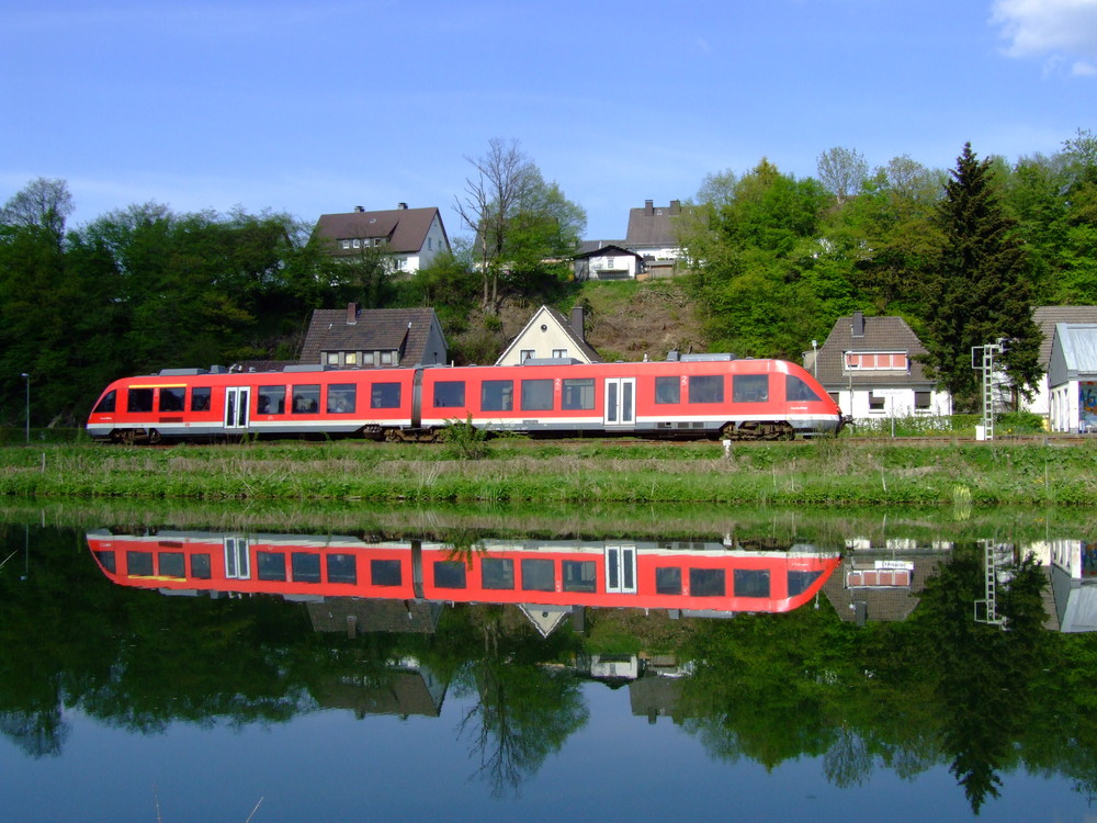 VT 648 in Freienohl im Sauerland ! "Gesiegelt in der Ruhr "